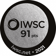 Award logo for award IWSC 2021 - Silver, won by Bel'Uva.
