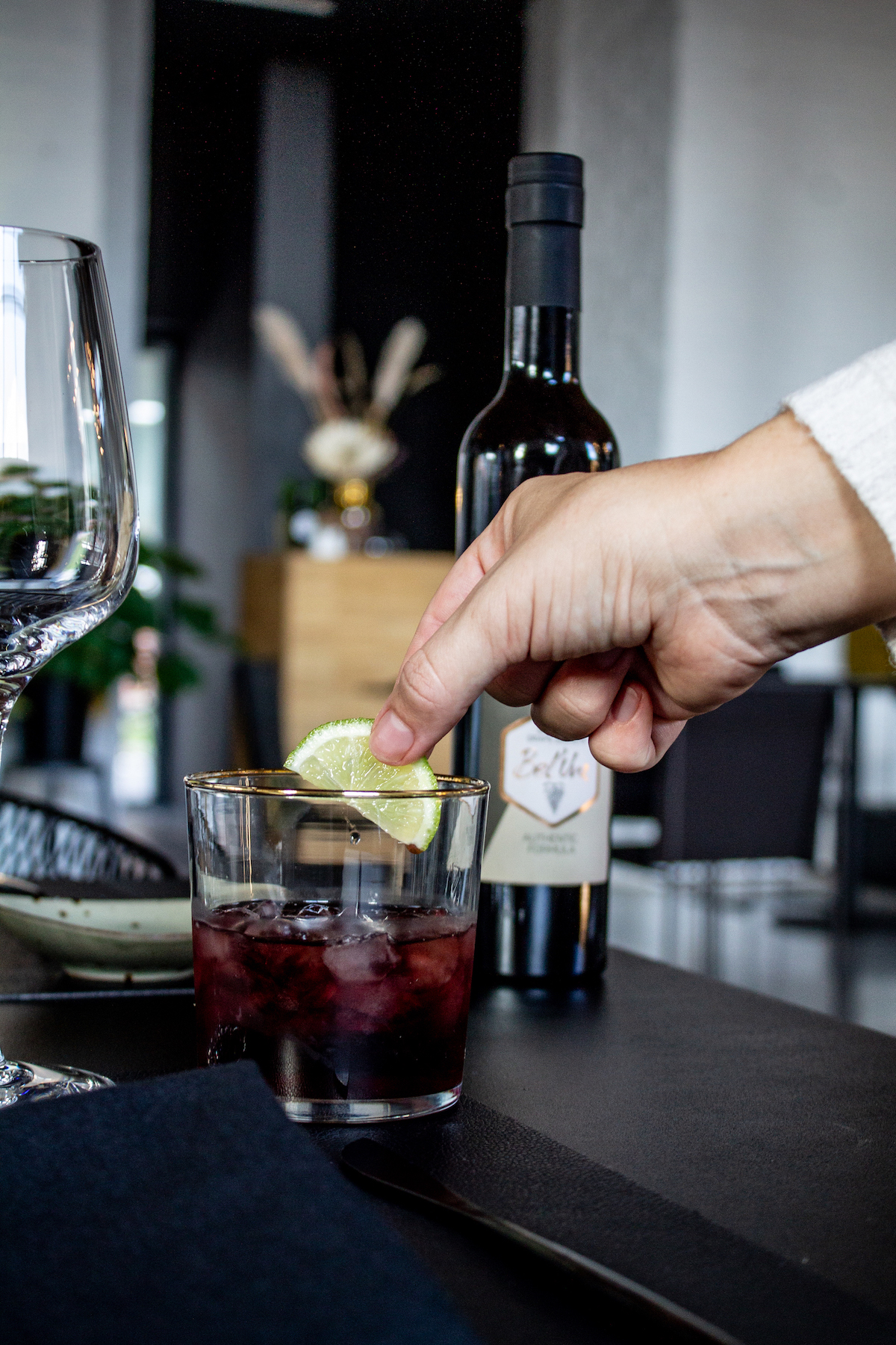 Bel'Uva Vermouth Red on the rocks